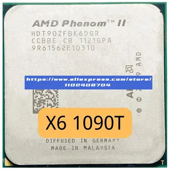 AMD Phenom X6 1090 T X 6-1090 T 3.2 GHz Altı Çekirdekli CPU İşlemci HDT90ZFBK6DGR 125 W Soket AM3 938pin
