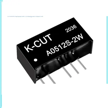 A0512S-2W K-CUT A0512S-2WR2 Giriş 5V için 12V izole DC-DC güç modülü IC, entegre devreler, modüller