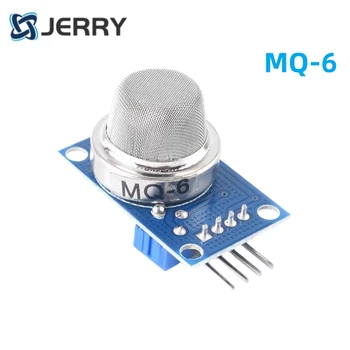 MQ-6 LPG Gaz Sensörü Modülü Sıvılaştırılmış Propan Iso bütan Bütan Yanıcı Gaz Algılama Sensörü MQ6