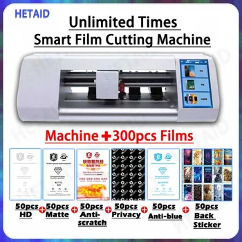 Esnek Filmler Buzlu Sınırsız Kez Film Kesme Makinası Plotter Arka Etiket cep telefonu Ekran Koruyucu Anti-mavi Levha