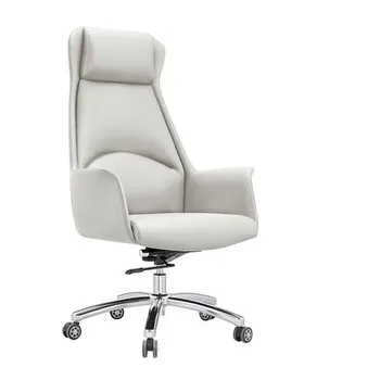 Sıcak satış kafalık başkanın büyük sandalye ofis patron sandalyesi tasarımcıdan sandalye asansör uzanmış ev ergonomik ofis koltuğu
