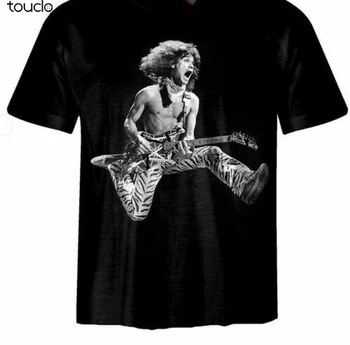 Eddie Van Halen Guitarra Kısa Kollu Siyah Erkek S-3Xl Tişört
