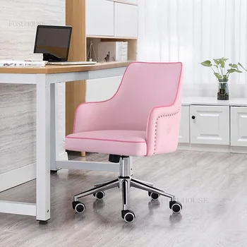 Kıdemli büro sandalyeleri Modern Yaratıcı Yumuşak Arkalığı patron sandalyesi Asansör Döner Koltuk Ev tekli bilgisayar sandalyesi Ofis Mobilyaları
