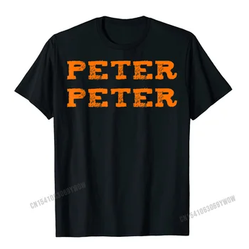 Eşleştirme Gömlek Couplesfunny Peter Kabak Yiyen T-Shirt Erkekler Özel Üstleri T Shirt Erkekler İçin Pamuklu T Shirt Camisas Rahat