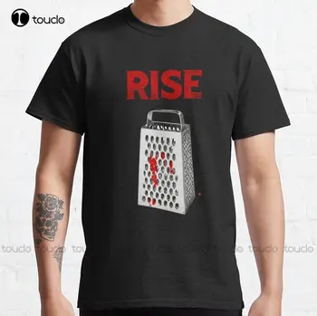 Rise Evil Dead Rise, 2023 Film (Siyah) peynir Rende Klasik T-Shirt Siyah Tee Gömlek Erkekler İçin baskılı tişört Özel Hediye Xs-5Xl