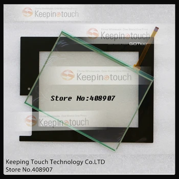 Için TP-3820S GT1665M-VTBA GT1665M-VTBD LCD dokunmatik ekran digitizer + Koruma Filmi