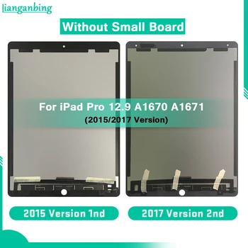 Ipad Pro 12.9 İçin LCD (2015/2017 Sürümü) A1652 A1584 A1670 A1671 LCD ekran Dokunmatik ekran Digitizer Paneli Meclisi Yok Kurulu