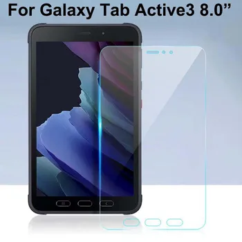 9 H Sertlik Temperli Cam Ekran Koruyucu Samsung Galaxy Tab ıçin Active3 8.0 