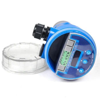 010v ultrasonik su yakıt deposu seviye sensörü Sıvı Derinliği Ölçümü 4-20mA Çıkış