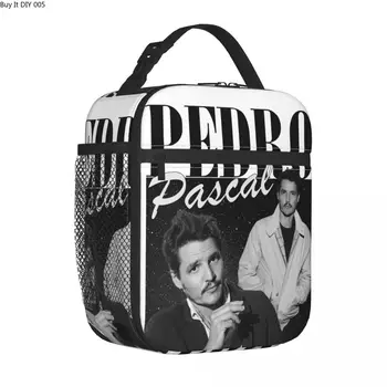 Pedro Pascal Klasik Yalıtımlı Öğle çantalar depolama yiyecek kutusu Kullanımlık Termal Soğutucu Bento Kutusu Seyahat