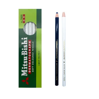 12 adet Siyah kaş kalemi dermatografico sobrancelha Japonya Renkli Kalem K7600 Kaş Kalıcı makyaj Microblading Kaynağı
